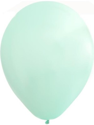 Makaron Yeşil Balon Pale Green 12 Inc 100'LÜ