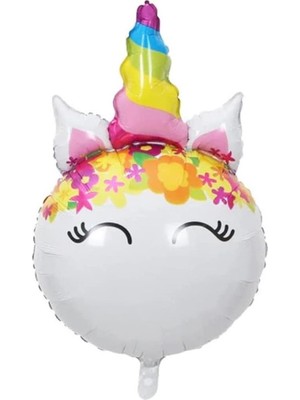 Parti Adresi Unicorn Folyo Balon Pembe 36" 91 cm