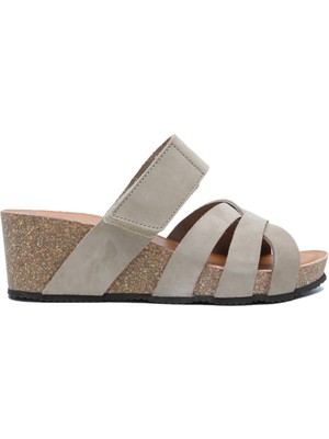 Kifidis Softstep K14107 Kifidis Soft Step Kadın Dolgu Topuklu Mantar Terlik 36-41