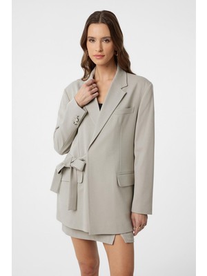 Antioch Taş Kuşaklı Kadın Blazer