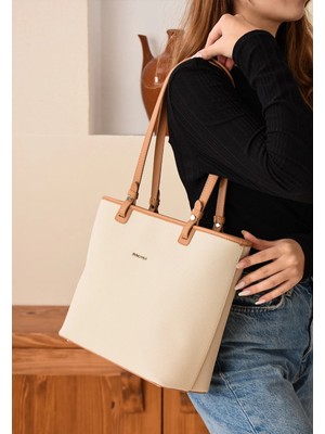 Just Polo Jp6049  Büyük Boy Kadın Kol  Ve Omuz Çantası  3 Bölmeli Ozt6049