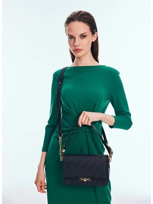 U.S. Polo Assn. Siyah  Kadın Omuz Çantası Us25102