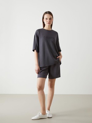 Lcw Vision  Beli Lastikli Kadın Şort  (S5)