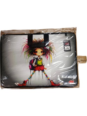 Stilo Kumaş Resim & Proje Çantası (35X50) Desenli (35*50) ( Student Girl )