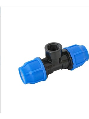 Q40-11/4'' Pvc Kaplin Iç Dişli Te