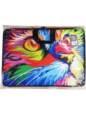 Stilo Kumaş Resim & Proje Çantası (35X50) Desenli ( Abstract Cat )