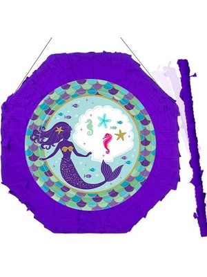Dodomar Pinyata DENİZ KIZI 42CM sopalı