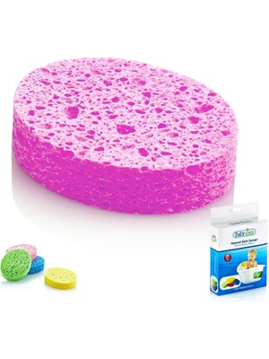 Nessiworld   Bebek Banyo Süngeri Selülozik 020 Pembe