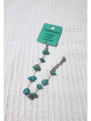 Doğal Taş Bileklik / 20 cm