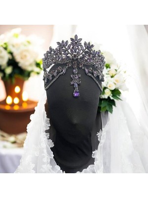 Alınlıklı Gelin Tacı ,kına,nişan,söz,after,bride,party Taç