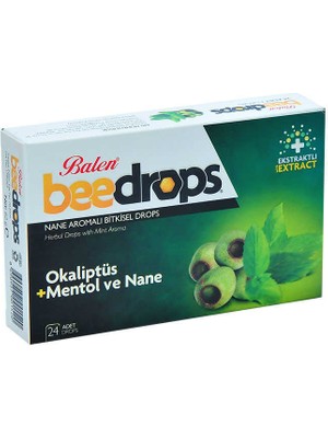 Nane Aromalı Bitkisel Drops 24ADET