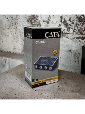 Cata CT-8010 20W Günışığı Kos Solar LED Aplik Günışığı Dış Mekan