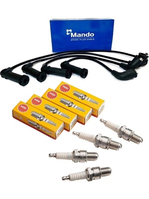 Buji + Buji Kablosu Takım Hyundaı Accent Milenyum Kasa 1.3 2000-2002