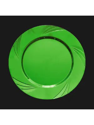 6lı Mika Tabak 10 Inç Yeşil