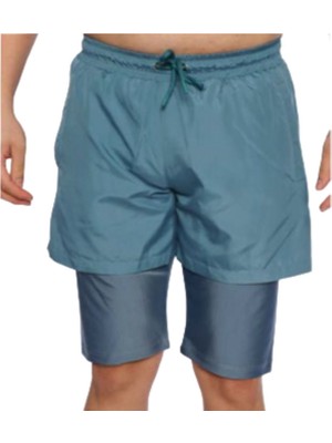 6410 Erkek Üzun Deniz Şortu Lıkralı