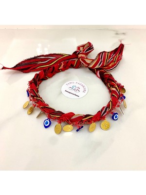 Famu Pazarlama Karadeniz Liralı Örgülü Bağlamalı Bandana