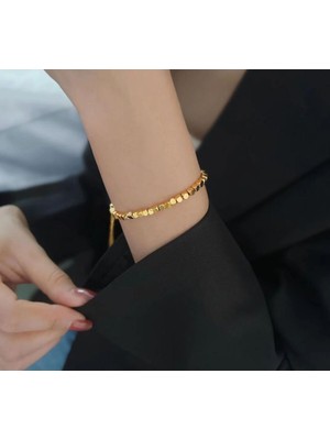 Altın Küp Bileklik