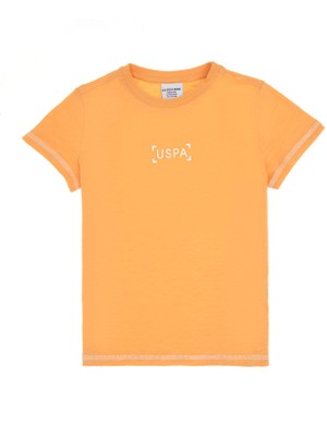 U.S. Polo Assn. Erkek Çocuk Kavun Bisiklet Yaka Tişört 50299958-VR202