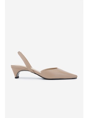 Valmenti Kadın Bej Topuklu Ayakkabı 594 6034 Bn Ayk Y25 Nude Dr