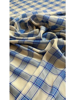 Verev Kareli Viskon Kumaş Yazlık En 150 cm