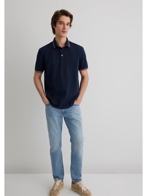 Mavi Lacivert Polo Tişört 0611938-82318