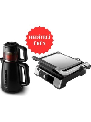 Philips Hd6301/90 2200 W Tost Makinesi + Hd7301 Çay Makinesi Li