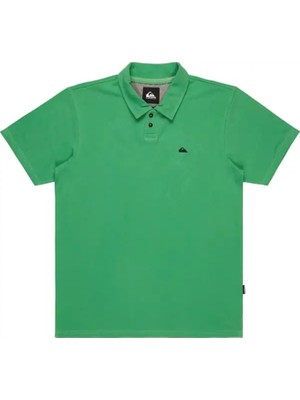 Quiksilver Mw Pique Erkek Yeşil Polo Tişört
