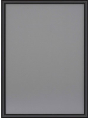 Alüminyum Açılır Kapanır Çerçeve Gönye Köşe - B2 - 50 x 70  cm  - Siyah - 25MM