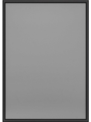 Alüminyum Açılır Kapanır Çerçeve Gönye Köşe - B1 - 70 x 100  cm  - Siyah - 25MM