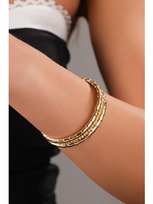 Ayarlanabilir Dorika Rose Gold Kelepçe