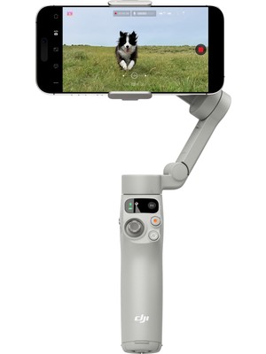 DJI OSMO MOBILE 7 Hafif Taşınabilir Profesyonel Kullanım İçin Siyah - Gri Renkli Gimbal
