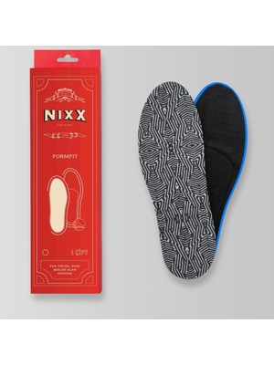 NX111 - Formfit | Kişiye Özel, Kemer Desteği ve Ayak Şeklini Alan Yastıklamalı Yumuşak Iç Tabanlık