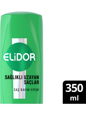 Elidor Superblend Serum Saç Bakım Kremi Sağlıklı Uzayan Saçlar Biotin Argan Yağı & Keratin 350 ml