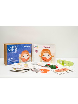 Early Learny Türkçe Bebek Eğitim Seti - 26. Ay