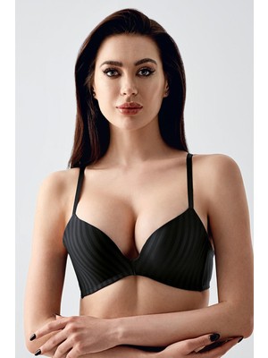Balensiz Push-Up Sütyen C11796 Siyah