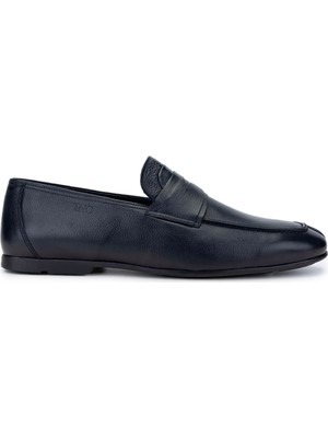 Tamer Tanca Erkek  Deri Kahverengi Loafer Ayakkabı 1008 3419 Erk Ayk Y25 Kahve