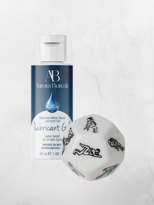 Aurora Boreale Sade Su Bazlı Jel 50ML + Kamasutra 12 Farklı Pozisyon Zarı Hediyeli
