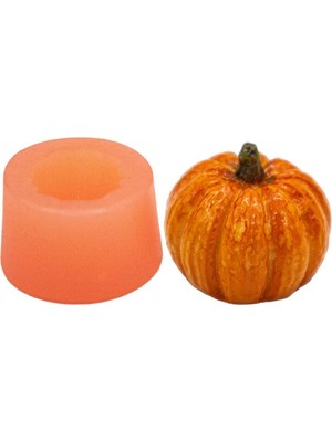 Küçük Kabak Silikon Mum Kalıbı M-255