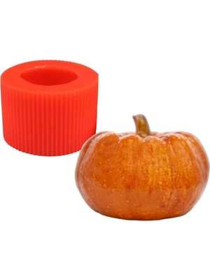 Mini Kabak Silikon Mum Kalıbı 4 x 6.5  cm