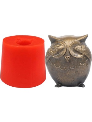 Görmedim Baykuş Silikon Mum Kalıbı M-106