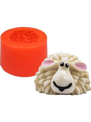 Kuzu Silikon Mum Kalıbı 4 x 6.5  cm