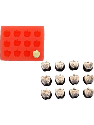 Elma Silikon Mum Kalıbı M-158