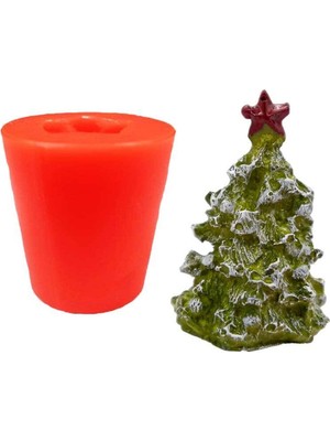 Yılbaşı Modelleri - Noel Baba Silikon Mum Kalıbı