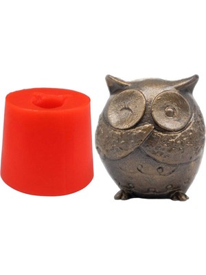 Bilmiyorum Baykuş Silikon Mum Kalıbı M-105