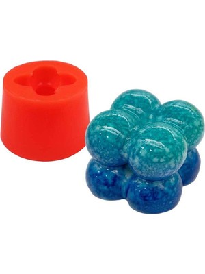 Küçük Bubble Silikon Mum Kalıbı M-66