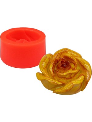 Gül Silikon Mum Kalıbı