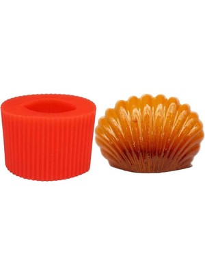 Istiridye Silikon Mum Kalıbı 6 x 9  cm
