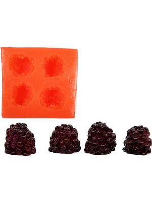 Böğürtlen Silikon Mum Kalıbı M-70