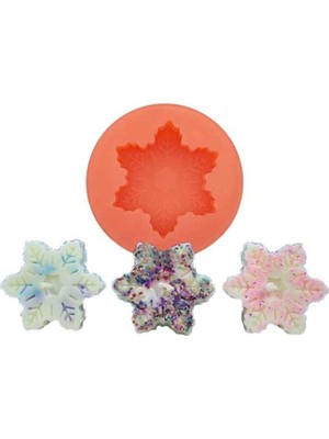 Kartanesi Desenli Silikon Mum Kalıbı 7.2 x 7.2  cm