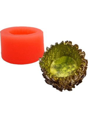 Kaya Parçaları Silikon Mum Kalıbı 5.5 x 3.5  cm